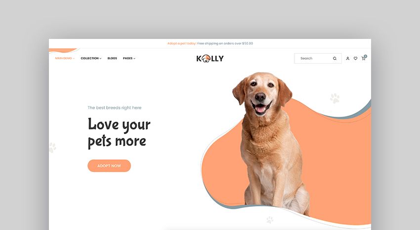 Шаблон PetStore для RadicalMart