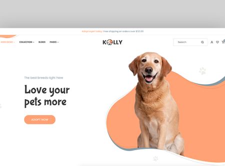 Шаблон PetStore для RadicalMart